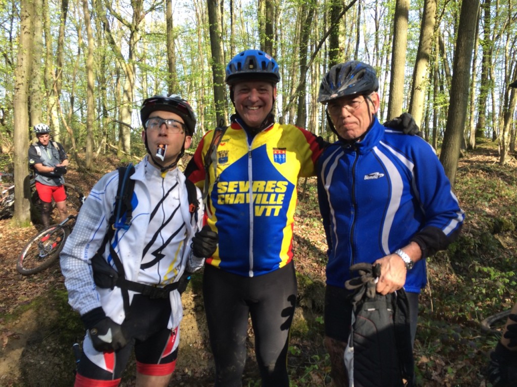 Pierrick, Michel et Gérard sur la Jean Racine 2015